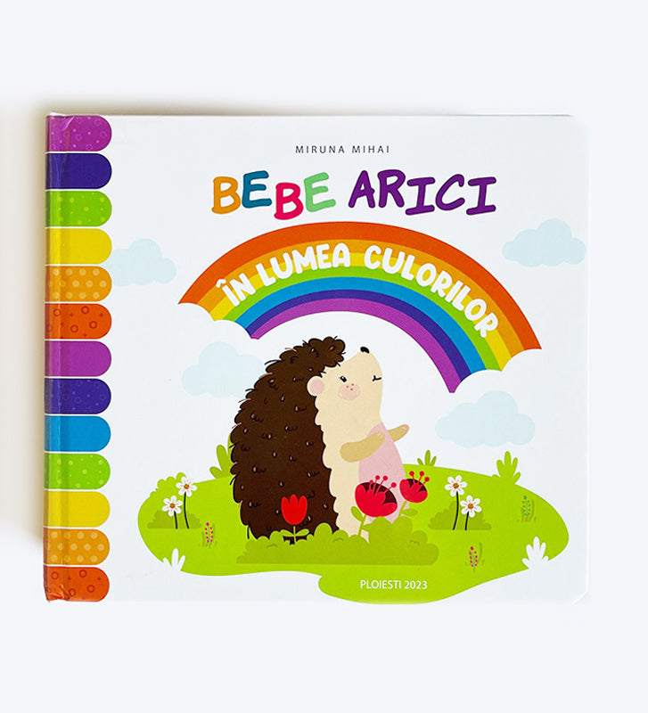 Bebe arici în lumea culorilor