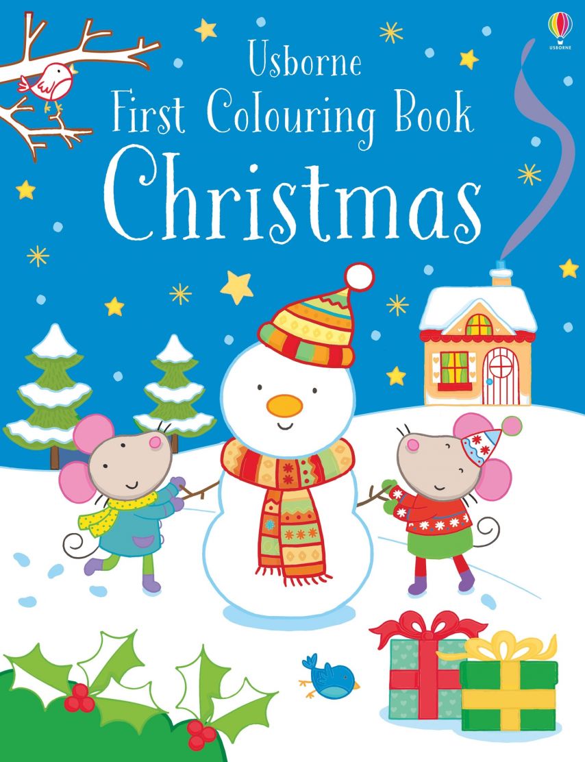 First Coloring Book Christmas