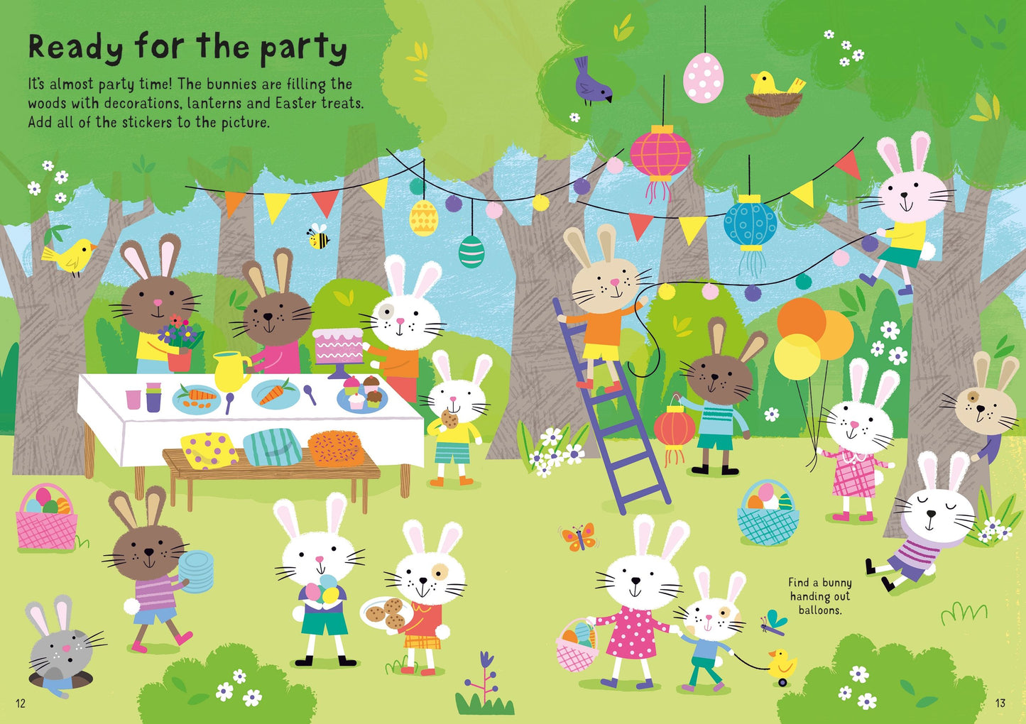 Little First Sticker Book Easter Bunnies