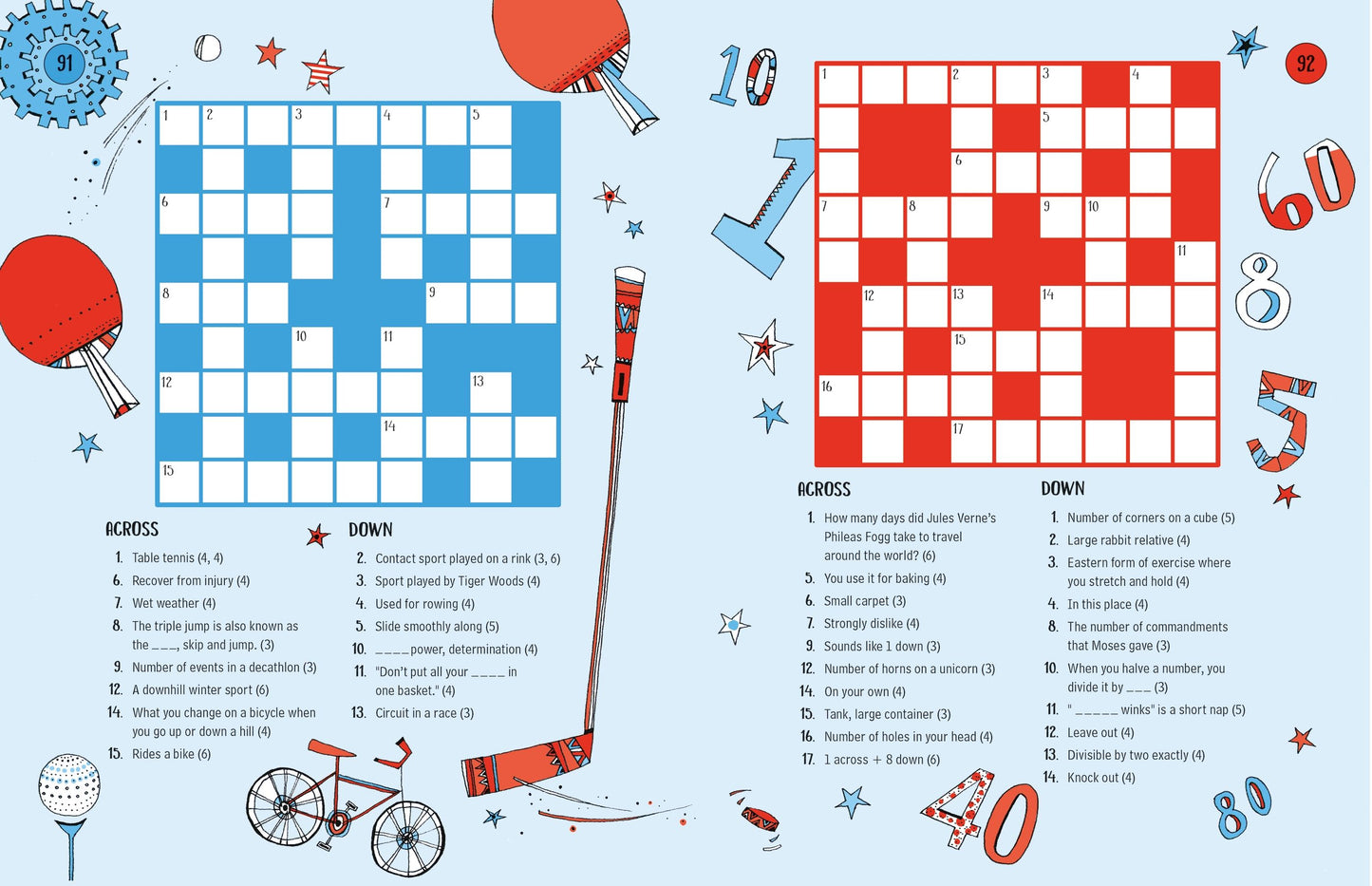 100 Children's Crosswords: General Knowledge