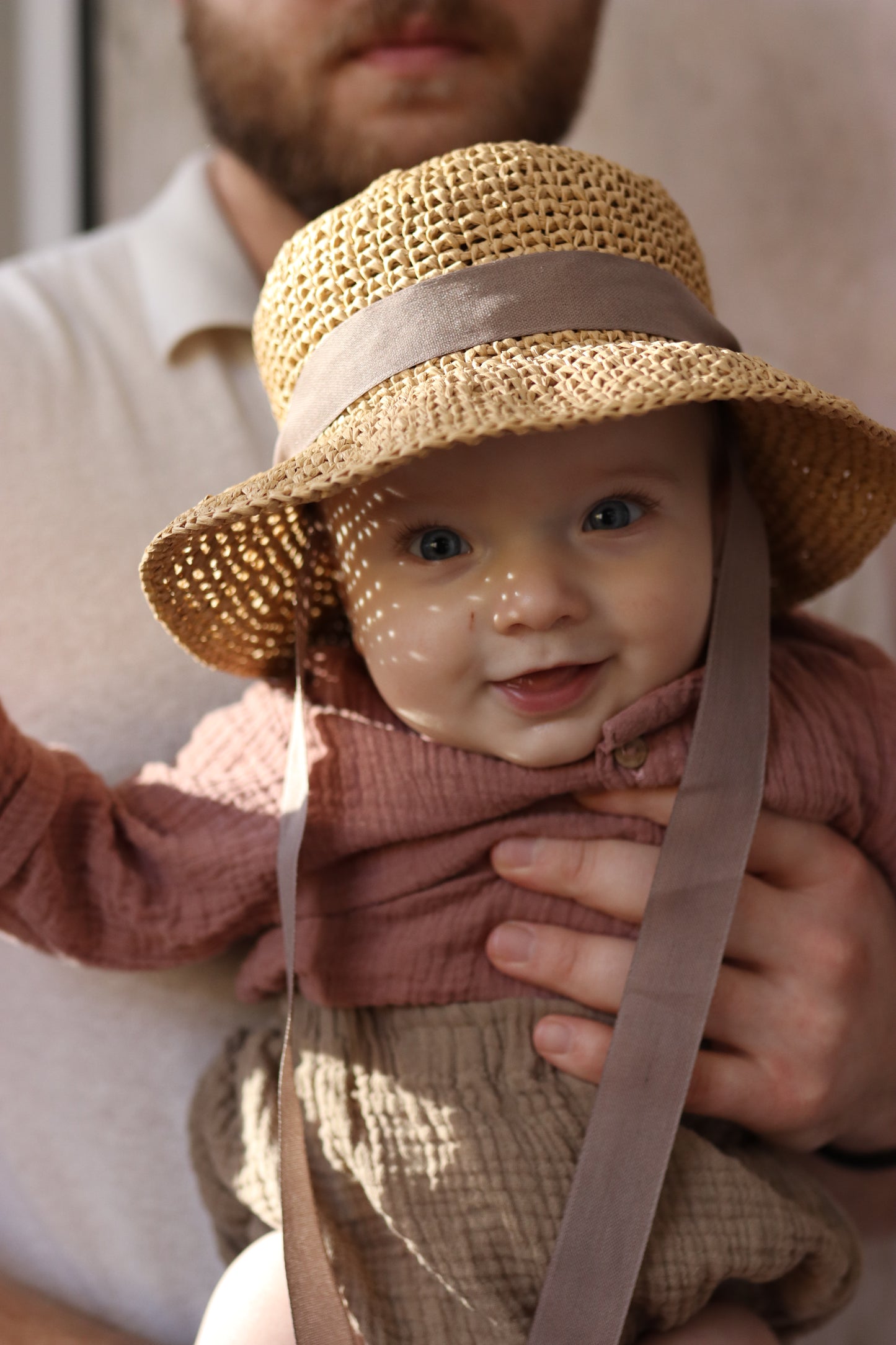 Straw Bucket Hat