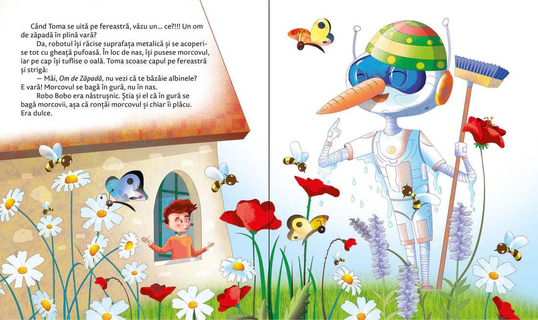 Robo Bobo mănâncă sănătos