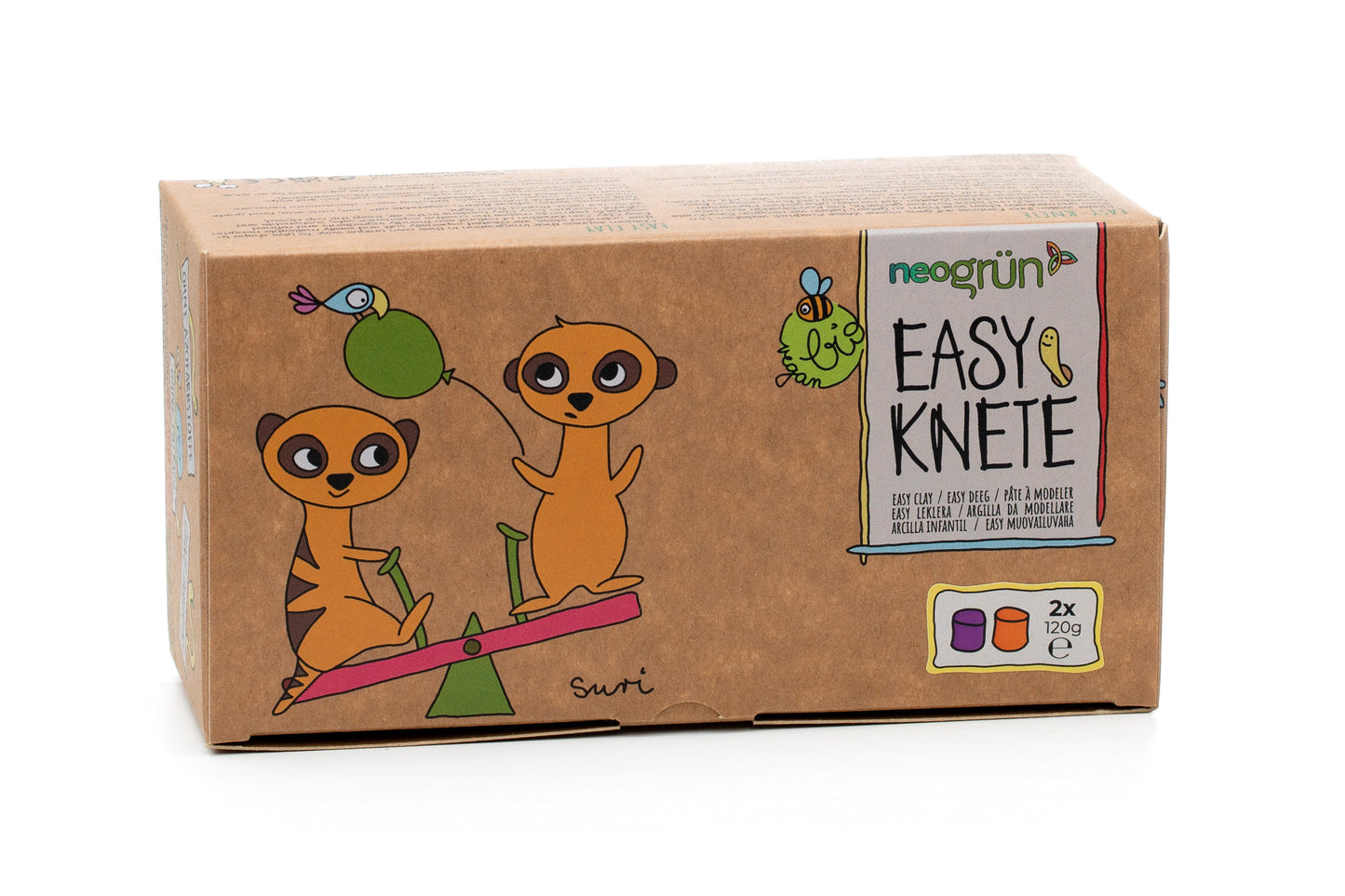 Easy-Clay Set “Suri” orange/violet