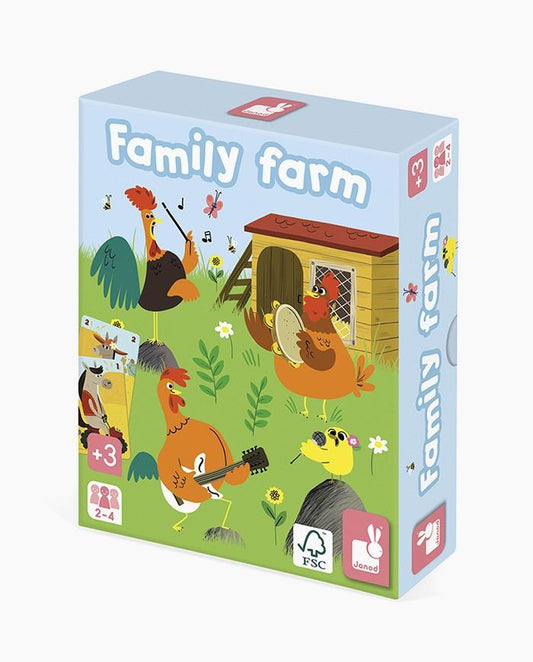 Joc cu cartonase- familiile de la ferma