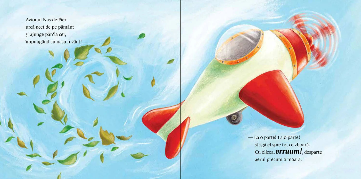 Avionul Nas-de-Fier n-are loc destul pe cer