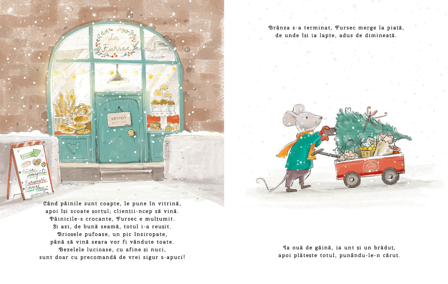 Soricelul Fursec si surpriza din gradina