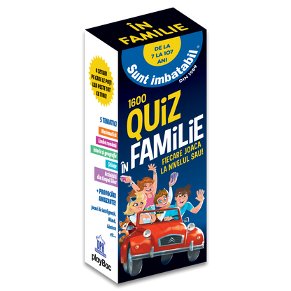 Sunt Imbatabil - Quiz in familie