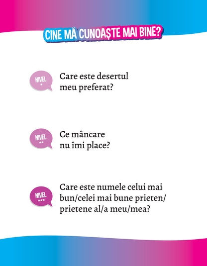 Sunt Imbatabil. Quiz copii contra părinți