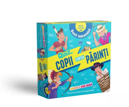 Sunt Imbatabil. Quiz copii contra părinți