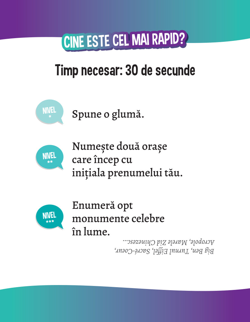 Sunt Imbatabil. Quiz copii contra părinți