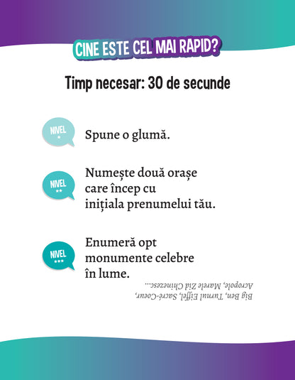 Sunt Imbatabil. Quiz copii contra părinți